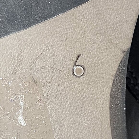 Paul Green Black Leather Ankle Boots With Side Zipper Closure US 8 - Picture 11 of 14